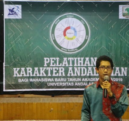 a man standing in front of a microphone